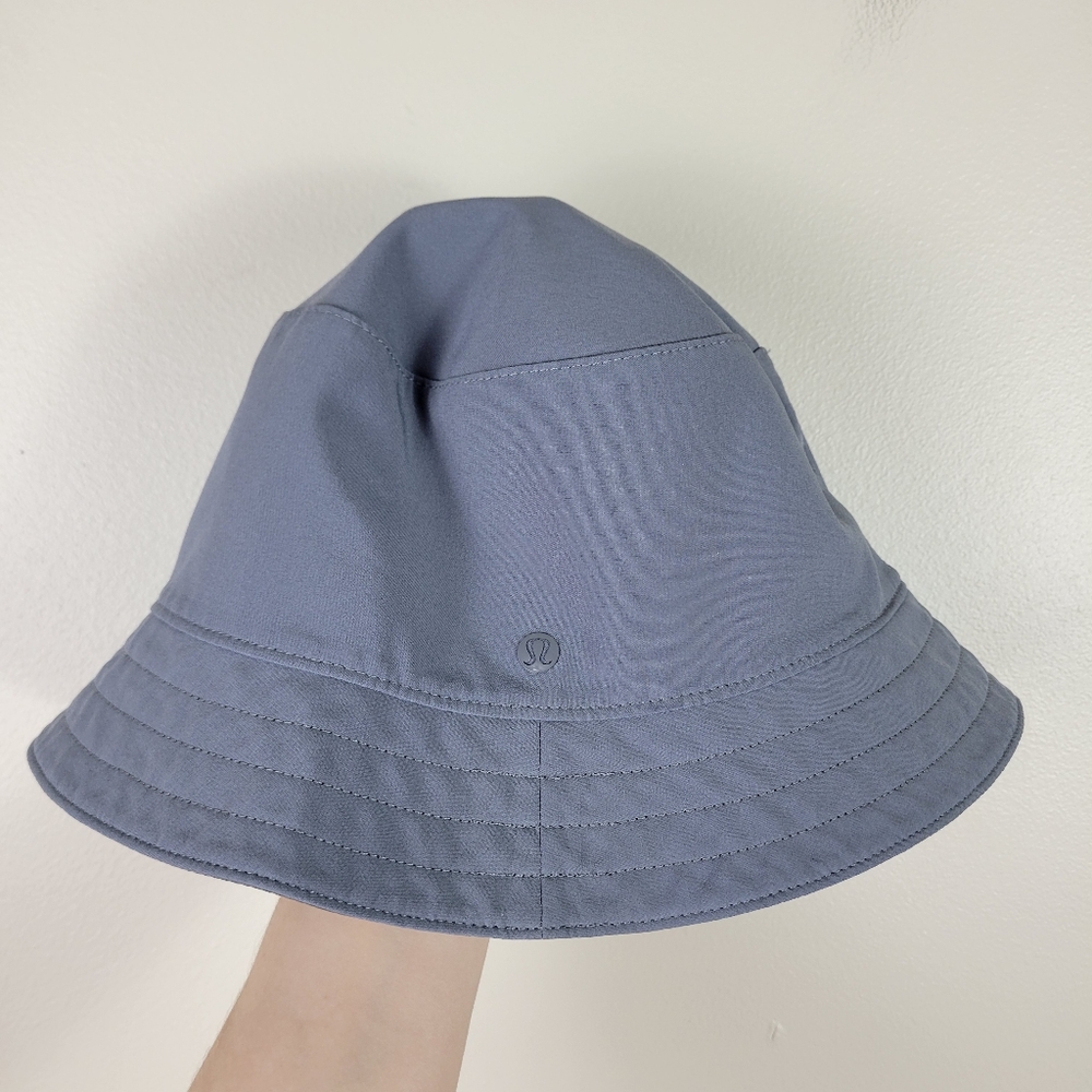 🔴Lululemon Unisex Both Ways Reversible Grey & Green Bucket Hat - Picture 3 of 6